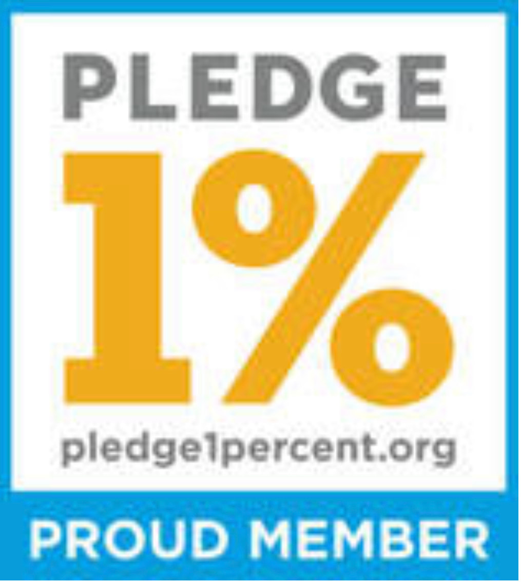 Pledge 1% Proud Member logo
