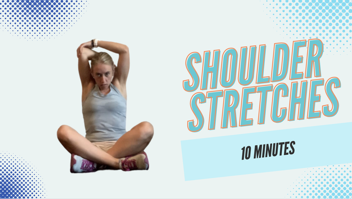 Picture of a class summary with the image thumbnail of a trainer completing a hip stretch. Text reads: Post Run Stretches to Open Up the Hips. My Top 4 post run stretches.